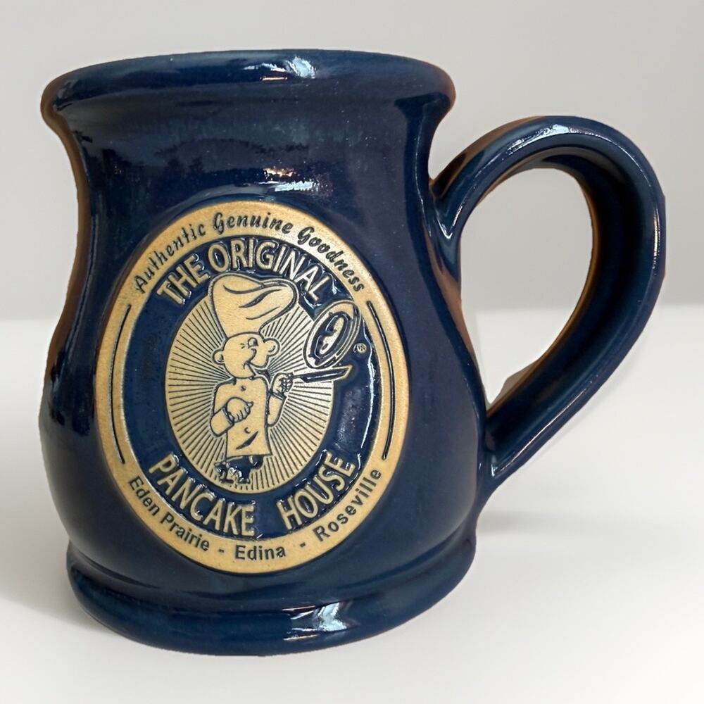 Deneen Pottery Coffee Tea Mug 2015 The Original Pancake House Minnesota 8 Ounce